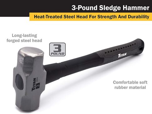 Titan 63232 32oz (2lb) Rubber Mallet in Saudi Arabia