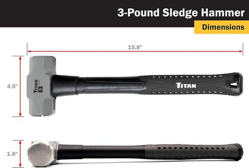 Titan 63232 32oz (2lb) Rubber Mallet in Saudi Arabia