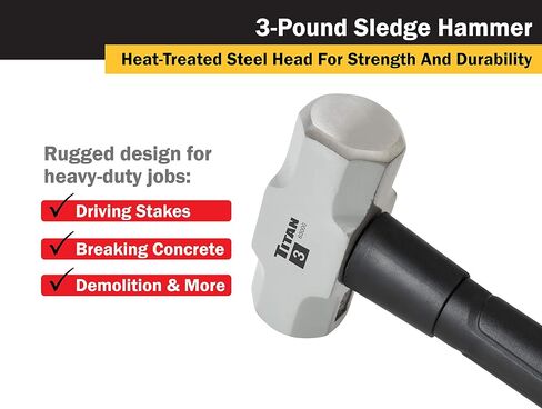 Titan 63232 32oz (2lb) Rubber Mallet in Saudi Arabia