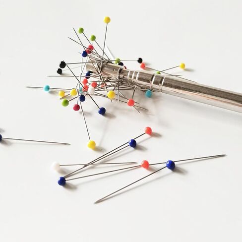 YICBOR 2PCS Telescoping Magnetic Needle Stick, Extendable Magnetic Pickup Tool- Easy Pick Up Quilting Pins Needles in Saudi Arabia