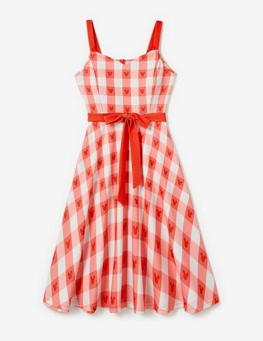 Disney Mickey and Friends Family Vacation Matching Cami Ruffled Dresses and Striped T-Shirts Sets in Saudi Arabia