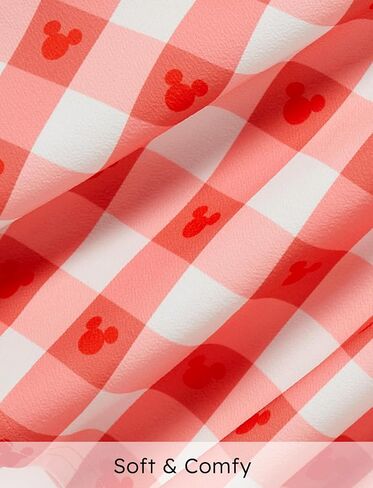 Disney Mickey and Friends Family Vacation Matching Cami Ruffled Dresses and Striped T-Shirts Sets in Saudi Arabia