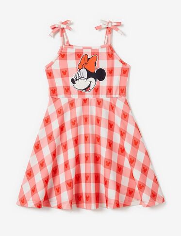 Disney Mickey and Friends Family Vacation Matching Cami Ruffled Dresses and Striped T-Shirts Sets in Saudi Arabia