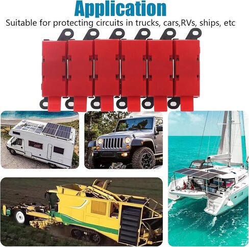 3Way MIDI/AMI Fuse Holder, Copper Fuse Block Midi Holder, Power Distribution Module Fuse Module for Marine Boat Car in Kuwait