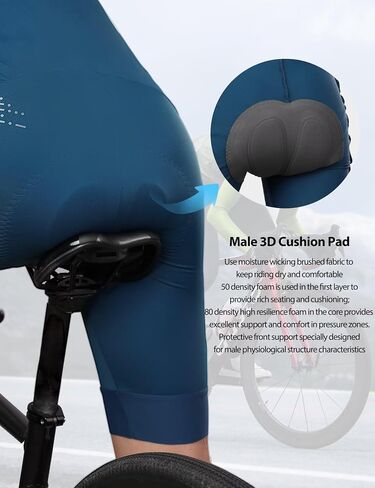 INBIKE Bike Shorts for Men, 3D Padded Breathable Cycling Shorts, Quick Dry Lightweight Biking Bicycle Shorts with 2 Pockets in Saudi Arabia