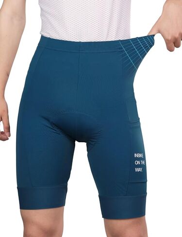 INBIKE Bike Shorts for Men, 3D Padded Breathable Cycling Shorts, Quick Dry Lightweight Biking Bicycle Shorts with 2 Pockets in Saudi Arabia