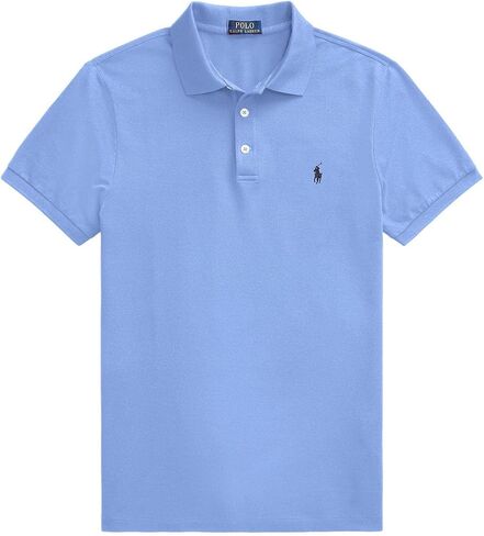 POLO RALPH LAUREN Ralph Lauren Men's Classic Fit Mesh Pony Logo Polo Shirt (XXL, HarborBlue) in Saudi Arabia