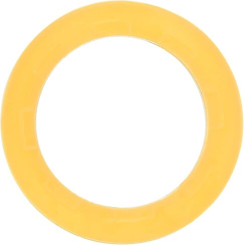 PATIKIL Key Caps Covers Rings, 10 Pack 0.9" Keys Identifiers Covers Coding Tags Marker Round Silicone Sleeve for Office House Apartment, Yellow in Saudi Arabia
