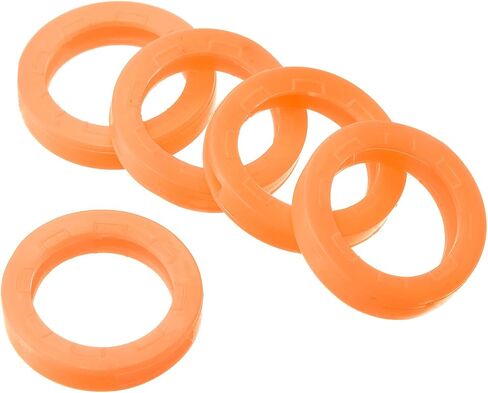 PATIKIL Key Caps Covers Rings, 10 Pack 0.9" Keys Identifiers Covers Coding Tags Marker Round Silicone Sleeve for Office House Apartment, Yellow in Saudi Arabia
