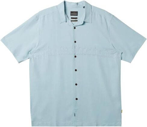 Quiksilver Men's Tahiti Palms 4 Button Up Floral Collared Shirt in Saudi Arabia