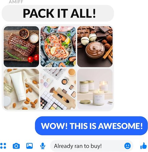 AMZ فقاعات بريدية معزولة حراريًا مقاس 60.96 سم × 50.8 سم، عبوة من 10 أكياس شحن معزولة باللون الفضي المعدني للأغذية، وأظرف مبطنة ذاتية الغلق، ومرسل فقاعات حراري مقاوم للماء، وأظرف شحن من الرقائق المعدنية in Kuwait