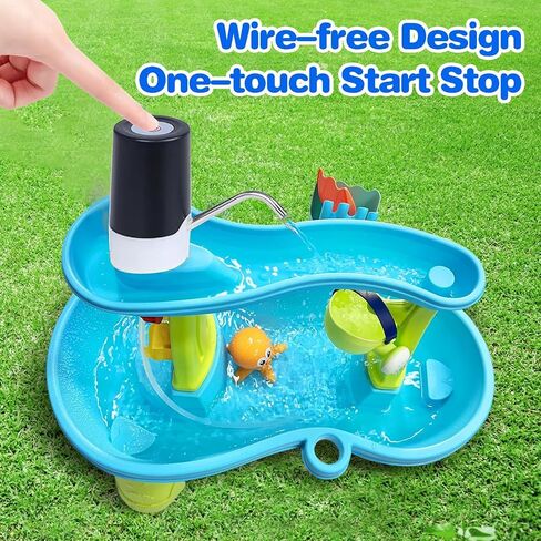 Water Play Table Pump - Water Pump for Water Table - Powerful Pump for Water Table-Water Table Pump - 3 Hours of Non-Stop Fun for Kids in Saudi Arabia