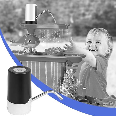 Water Play Table Pump - Water Pump for Water Table - Powerful Pump for Water Table-Water Table Pump - 3 Hours of Non-Stop Fun for Kids in Saudi Arabia