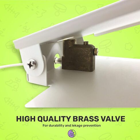 موزع مياه للكلاب - نافورة للحيوانات الأليفة - مطورة 2024 سهلة الاستخدام لمخالب الكلاب، نافورة مياه للحيوانات الأليفة صديقة للبيئة مع خرطوم وعاء جديد متين مانع للتسرب، مياه عذبة، ألعاب مضحكة للكلاب تحافظ على برودة الحيوانات الأليفة in Kuwait