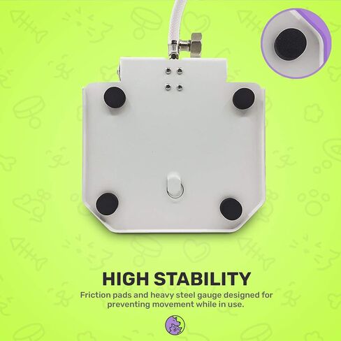 موزع مياه للكلاب - نافورة للحيوانات الأليفة - مطورة 2024 سهلة الاستخدام لمخالب الكلاب، نافورة مياه للحيوانات الأليفة صديقة للبيئة مع خرطوم وعاء جديد متين مانع للتسرب، مياه عذبة، ألعاب مضحكة للكلاب تحافظ على برودة الحيوانات الأليفة in Kuwait