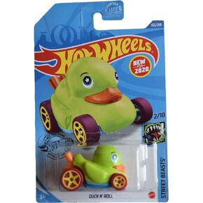 Hot Wheels Duck N' Roll, [Green] 132/250 Street Beasts 2/10