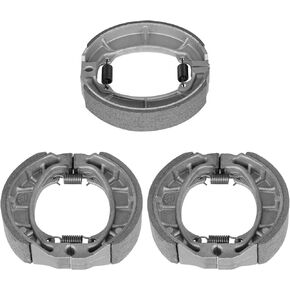 Front & Rear Brake Shoes for Honda TRX90 1993-2006, TRX90EX 2007 2008, TRX90X 2009-2022, TRX125 1985-1988 303 306-3 Set