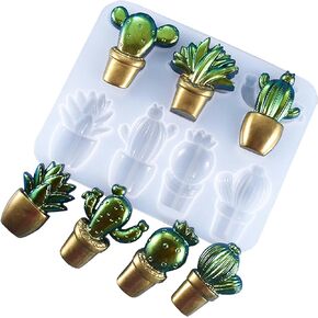 Attuslla 3 PCS Hair Stick Resin Molds Silicone Kit, 19 PCS Silicone Hairpin Molds Hair Stick Molds for Jewelry Crafts Making, Hairpin Clip DIY