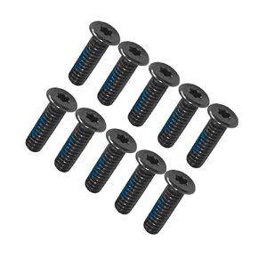 Replacement Lower Bottom Base Cover Case Screws Set for Lenovo ideapad Yoga 6-13ARE05 82FN Hexagon Socket Screws Dark Gray(Set of 10)