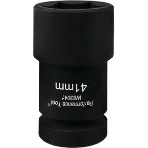 Performance Tool W83041 1-Inch Drive 41MM Metric Budd Wheel Socket Use on Isuzu, Hino, Mitsubishi Fuso & Import Trucks