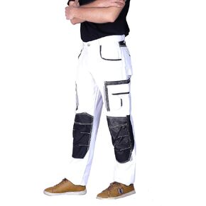 Mens Construction Pants Utility Work Heavy Duty Workwear Trousers Carpenter Knee Reinforcement Cordura Safety Pants in Saudi Arabia