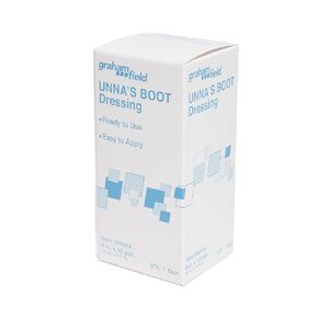 Grafco Unna's Boot Dressing, Without Calamine, 3" x 10 yd (Pack of 12), UNNA3