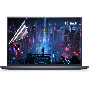 2 PACK Anti Glare Screen Protector for 16-inch HP/Dell/ASUS/Sony/Samsung/Lenovo/Acer/MSI/LG Laptop, 16" 16:10 Aspect High Definition Anti-Scratch Universal Screen Protector