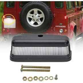 LED License Number Plate Light Bulbs OEM Fit For L.and R.over Defender 90 110 1990-2016 White Rear Tail Lamp