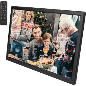 16" Digital Television,ATSC Portable TV 1280x800 LED Television Video Player,with 1800mAh Rechargeable Battery,Antenna, AV ,Headphone, HDMI,USB Interface