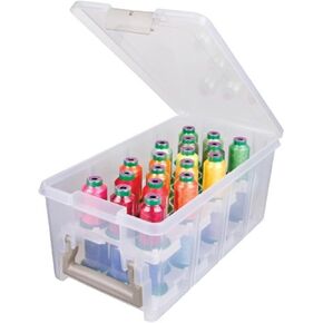 ArtBin Super Satchel صندوق خيط Isacord حصري شبه حقيبة مع صواني in Kuwait