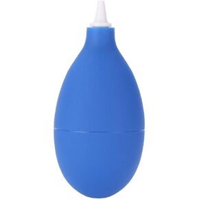 منفاخ غبار مزود بفوهات قصيرة أداة تنظيف مضخة هواء مطاطية بيضاوية الشكل منفاخ غبار للكاميرا ومشاهدة الهاتف وتنظيف مرشح عدسة لوحة المفاتيح (أزرق) in Kuwait