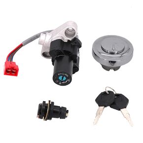 Ignition Switch Fuel Cap Seat Lock Keys 4TR-82021-00 4TR-82501-00 4TR-82501-01 for Yamaha V-Star XVS650 XVS1100 XVS400 XVS125 XVS250 Drag Star/V-Star 650 1100 1998-2017