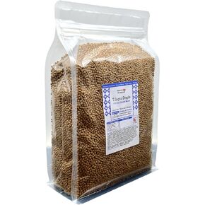 Tilapia Staple Growth Blend 2.5 lbs, Floating 3.5mm Pellets Fish Food