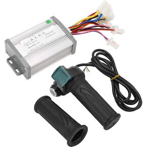 Bicycle Brushed Controller Kit, Speed Control Heat Dissipation Aluminum Alloy 24V 1000W Electric Bike Twist Throttle Handle for Electric Tricycles in Saudi Arabia