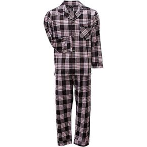 Big and Tall Flannel Pajamas Assorted Colors by Foxfire