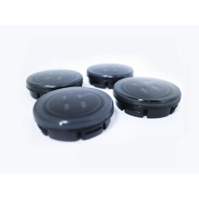 Exterior Accessories - Replacement Alloy Black Wheel Hubs Center Caps Compatible with Scion FR-S FRS Toyota GT86 18" (Except 17") Gen1 & Gen2 2012-2025