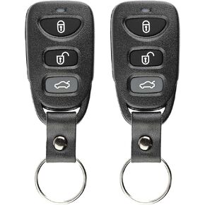 KeylessOption Keyless Entry Remote Control Car Key Fob Replacement for Elantra OSLOKA-360T (Pack of 2)