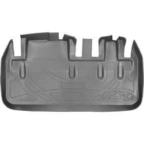 MAXLINER All Weather Cargo Liner Floor Mat Behind 3rd Row Grey for 2011-2018 Toyota Sienna Without Power Folding 3rd Row Seats