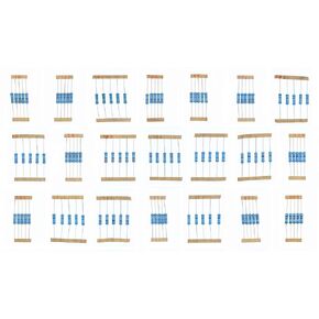 5PCS 21 Values 2W 2 Watts 0.1 0.2 0.3 0.5 0.12 0.15 0.18 0.22 0.24 0.27 0.33 0.36 0.39 0.43 0.47 0.56 0.62 0.68 0.75 0.82 0.91 Ohm 1% Metal Film Resistor