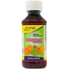 Vitamin C for Adults, Immune Support, Antioxidant, Orange Flavor (4 Fl Oz/Pack of 1)