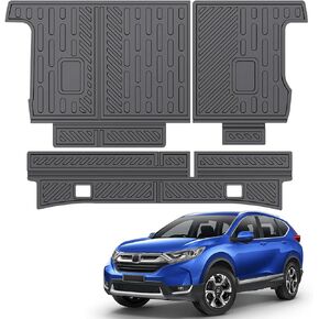 Cargo Mats Compatible with Honda CRV 2017-2022 TPE Cargo Liners All-Weather Trunk Mat for Honda CR-V Fuel Model Accessories (Cargo Mat)