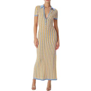 Ronny Kobo Women's Quinlan Polo Maxi Dress