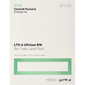 HP LTO-6 Ultrium RW Bar Code Label Pack in Saudi Arabia