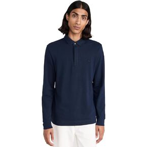 Lacoste Mens Long Sleeve Paris Polo