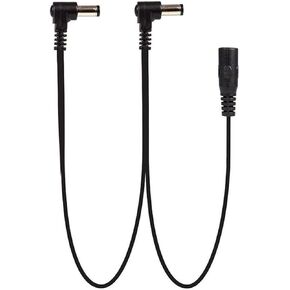 Guitar Pedal Power Adapter Plug Power Cable Chain Guitar Pedal Daisy Chain Power Cable Black 1 to 3 Guitar Effect Pedal Power Cable for 9V DC Adapter Plug