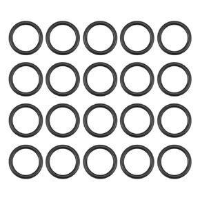uxcell Nitrile Rubber O-Rings 14.8mm OD 9.5mm ID 2.65mm Width, Metric Nitrile Rubber Sealing Gasket, Pack of 20