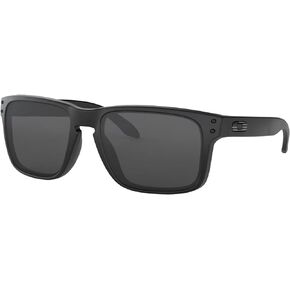 Oakley Standard Issue Holbrook Sunglasses Matte Black Tonal USA Flag with Grey Lens 57mm