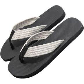 Creative Flip Flops - Funny Beach Sandals with Hidden Design - Quick-Dry Slides for Men - Novelty Gag Gift