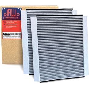 Cabin Air Filter for Volvo VNL 780 760 860 670 630; VN 780 670; VH VHD VNM; Trucks Replace 20435801 AF26405 P606555 PA10187, 49084 PA4681 Cabin filter with Activated Carbon FCA2301C 2pcs