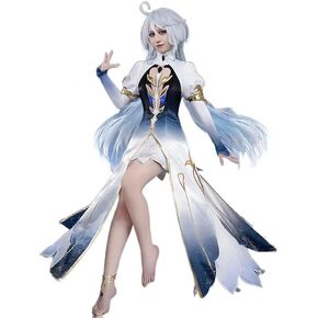KIRA KIRA Focalors Cosplay Costumes Doki-R Game Genshin Impact Fontaine Hydro God Archon Focalors Furina Cosplay Costume